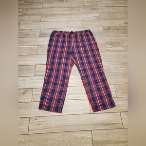 Hanna Andersson adult unisex 100% cotton plaid flannel pajama pants plus size